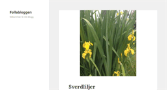 Desktop Screenshot of follablogg.bloggnorge.com