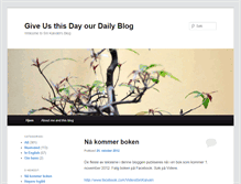 Tablet Screenshot of dailyblog.bloggnorge.com